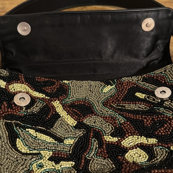 STAUD TOMMY CAMO BEADED BAG DISCONTINUED COLORWAY - Picture 13 of 13